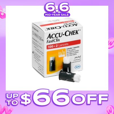 ACCU CHEK - FastClix Lancets 102s