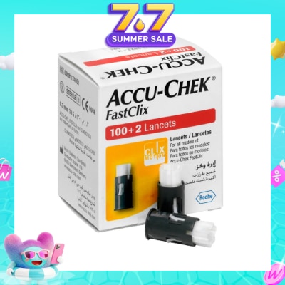 ACCU CHEK - FastClix Lancets 102s
