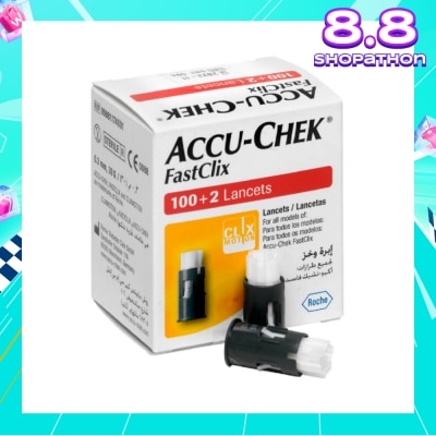 ACCU CHEK FastClix Lancets 102s
