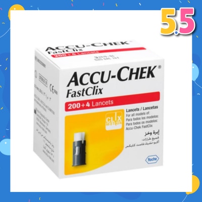 ACCU CHEK FastClix Lancets 204s