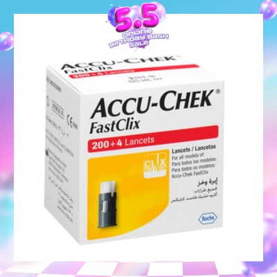 ACCU CHEK - FastClix Lancets 204s