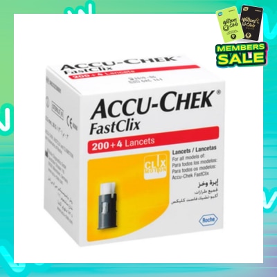 ACCU CHEK FastClix Lancets 204s