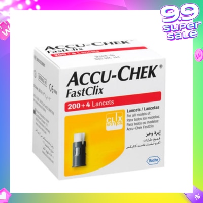 ACCU CHEK FastClix Lancets 204s