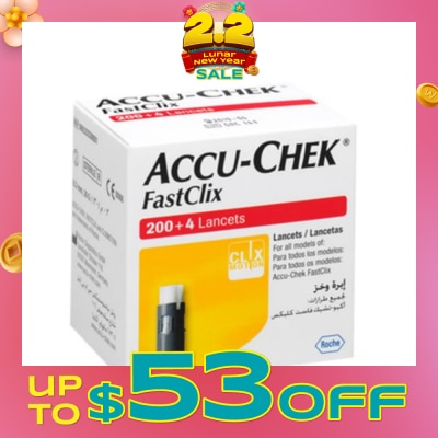 ACCU CHEK FastClix Lancets 204s