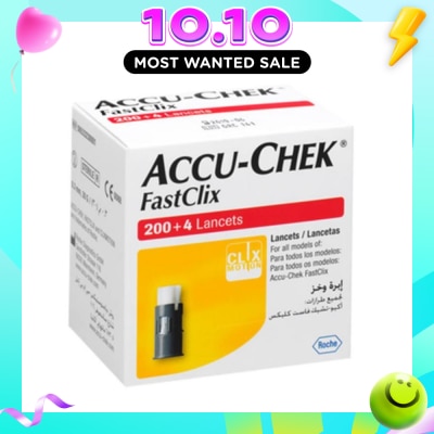 ACCU CHEK FastClix Lancets 204s image