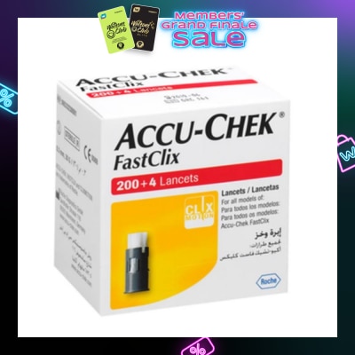 ACCU CHEK FastClix Lancets 204s
