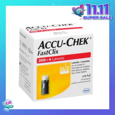 ACCU CHEK FastClix Lancets 204s