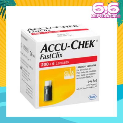 ACCU CHEK FastClix Lancets 204s