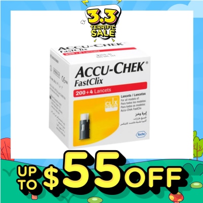 ACCU CHEK FastClix Lancets 204s