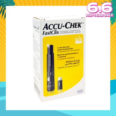 ACCU CHEK FastClix Lancing Device Kit 1s
