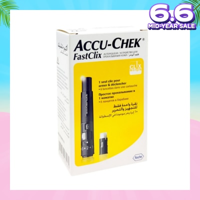 ACCU CHEK FastClix Lancing Device Kit 1s