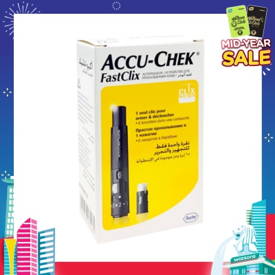 ACCU CHEK FastClix Lancing Device Kit 1s