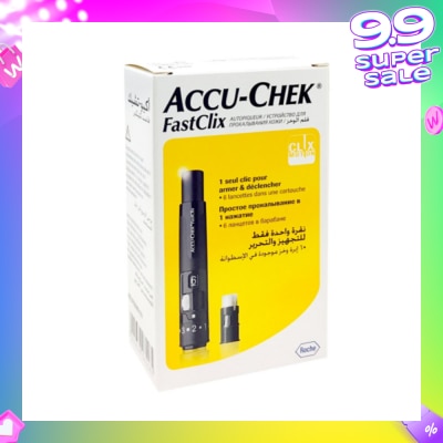 ACCU CHEK FastClix Lancing Device Kit 1s