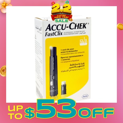 ACCU CHEK FastClix Lancing Device Kit 1s