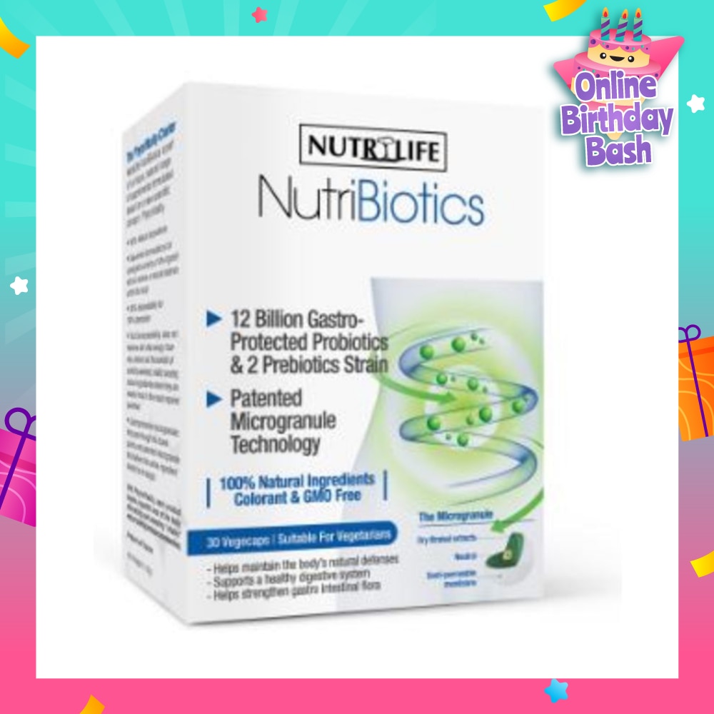 NutriBiotics 30 vegecaps