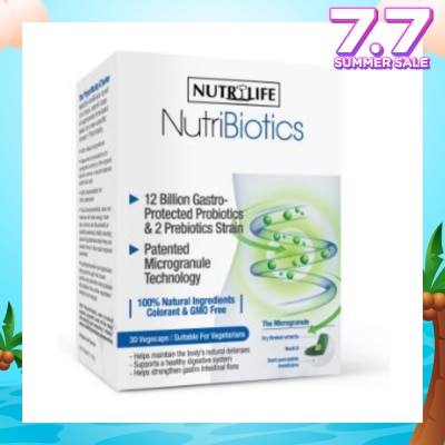 NUTRILIFE NutriBiotics 30 vegecaps