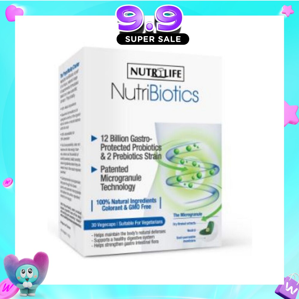 NutriBiotics 30 vegecaps image