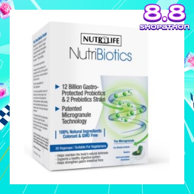 NUTRILIFE NutriBiotics 30 vegecaps