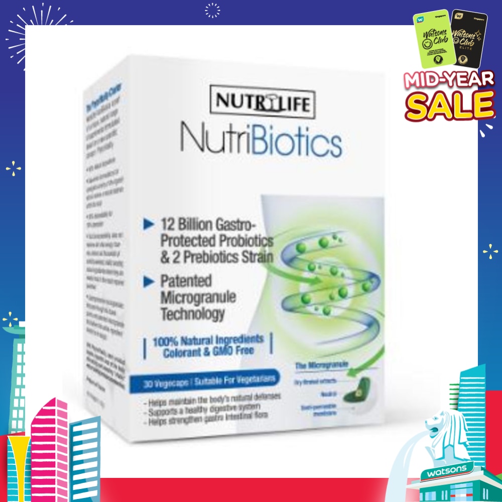 NutriBiotics 30 vegecaps