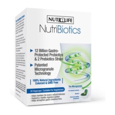 NUTRILIFE NutriBiotics 30 vegecaps