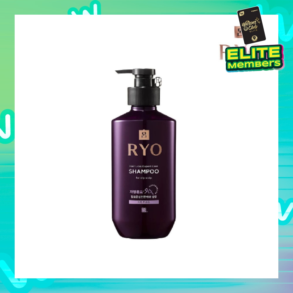 Hair Loss Expert Care Shampoo For Oily Scalp (Reduce Hair Loss + Nourish Scalp) 400ml