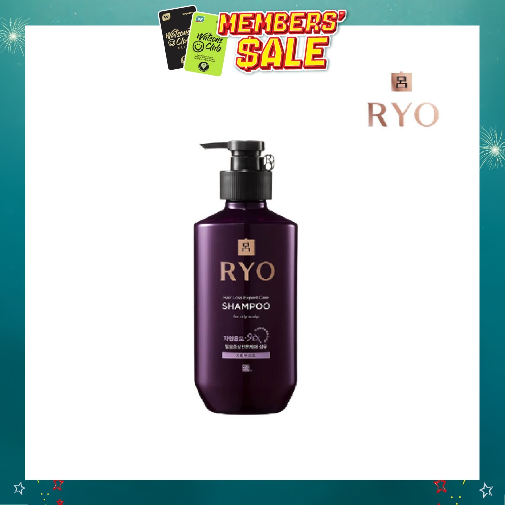 Hair Loss Expert Care Shampoo For Oily Scalp (Reduce Hair Loss + Nourish Scalp) 400ml