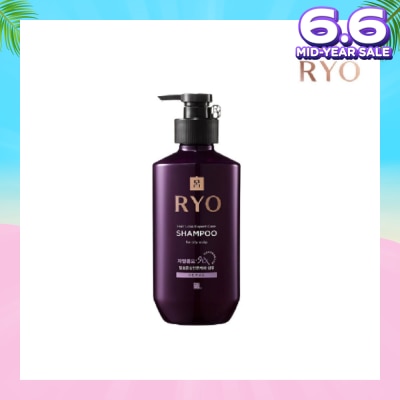 RYO Hair Loss Expert Care Shampoo For Oily Scalp (Reduce Hair Loss + Nourish Scalp) 400ml