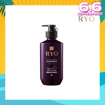 RYO Hair Loss Expert Care Shampoo For Oily Scalp (Reduce Hair Loss + Nourish Scalp) 400ml