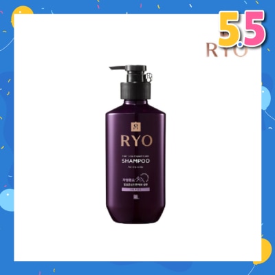 RYO Hair Loss Expert Care Shampoo For Oily Scalp (Reduce Hair Loss + Nourish Scalp) 400ml