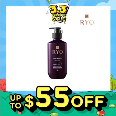 RYO Hair Loss Expert Care Shampoo For Oily Scalp (Reduce Hair Loss + Nourish Scalp) 400ml