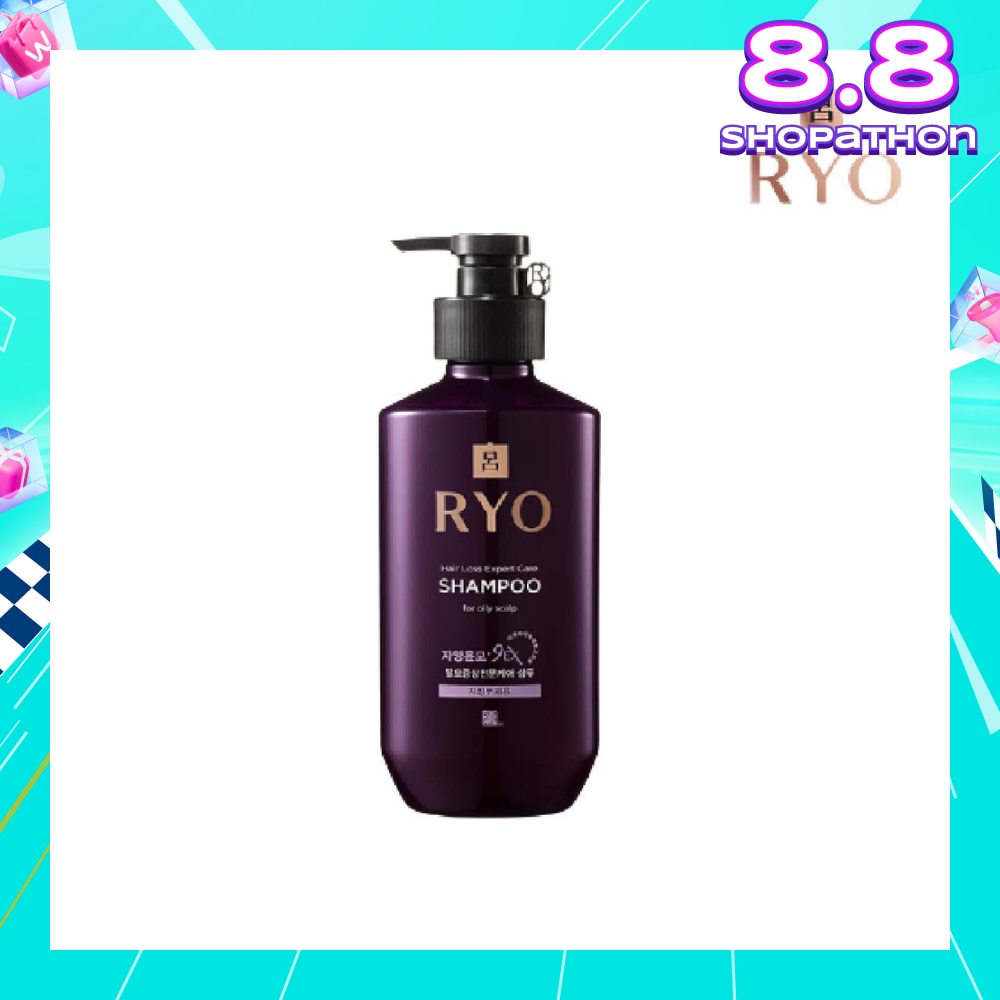 Hair Loss Expert Care Shampoo For Oily Scalp (Reduce Hair Loss + Nourish Scalp) 400ml