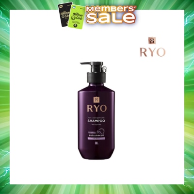 RYO - Hair Loss Expert Care Shampoo For Oily Scalp (Reduce Hair Loss + Nourish Scalp) 400ml