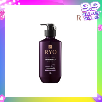 RYO Hair Loss Expert Care Shampoo For Oily Scalp (Reduce Hair Loss + Nourish Scalp) 400ml