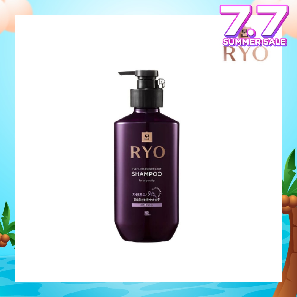 Hair Loss Expert Care Shampoo For Oily Scalp (Reduce Hair Loss + Nourish Scalp) 400ml