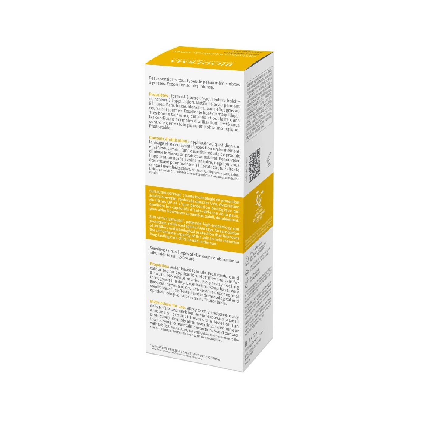 Photoderm MAX Aquafluid SPF50+ Suncare for Face (Sensitive Skin) 40ml (Expiry: Jun`2027) image
