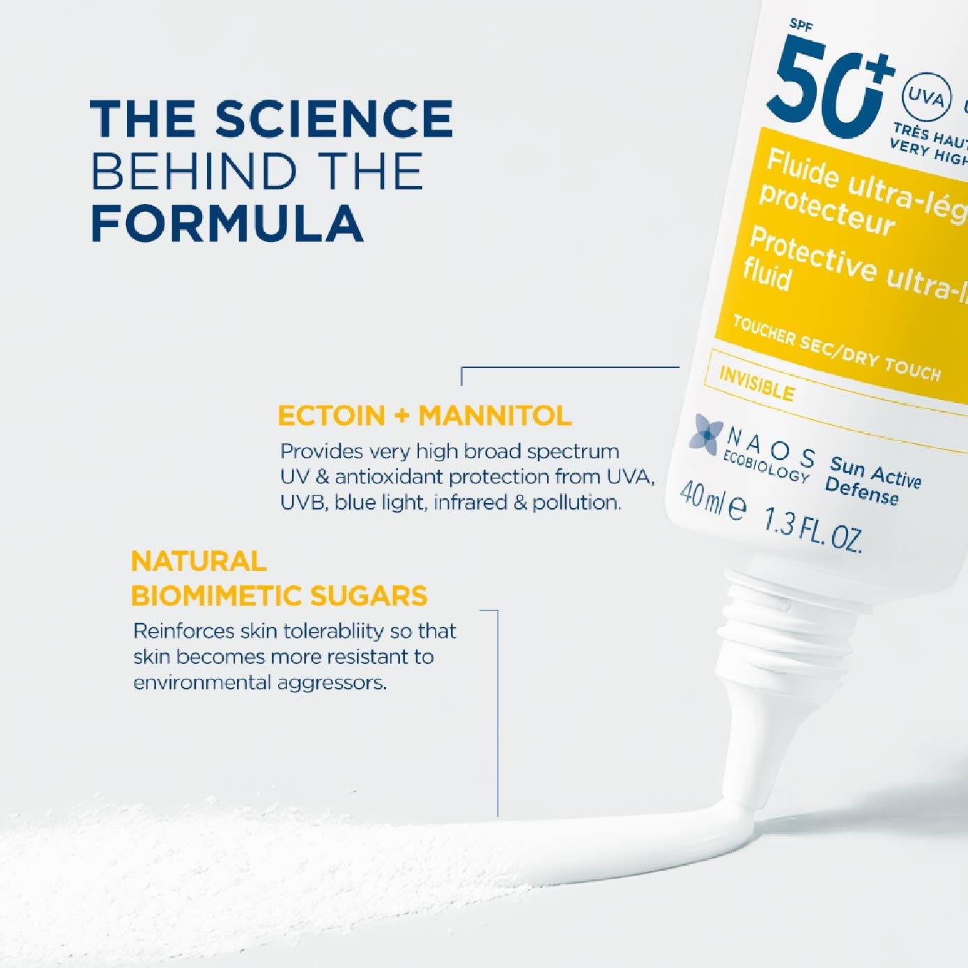 Photoderm MAX Aquafluid SPF50+ Suncare for Face (Sensitive Skin) 40ml (Expiry: Jun`2027) image