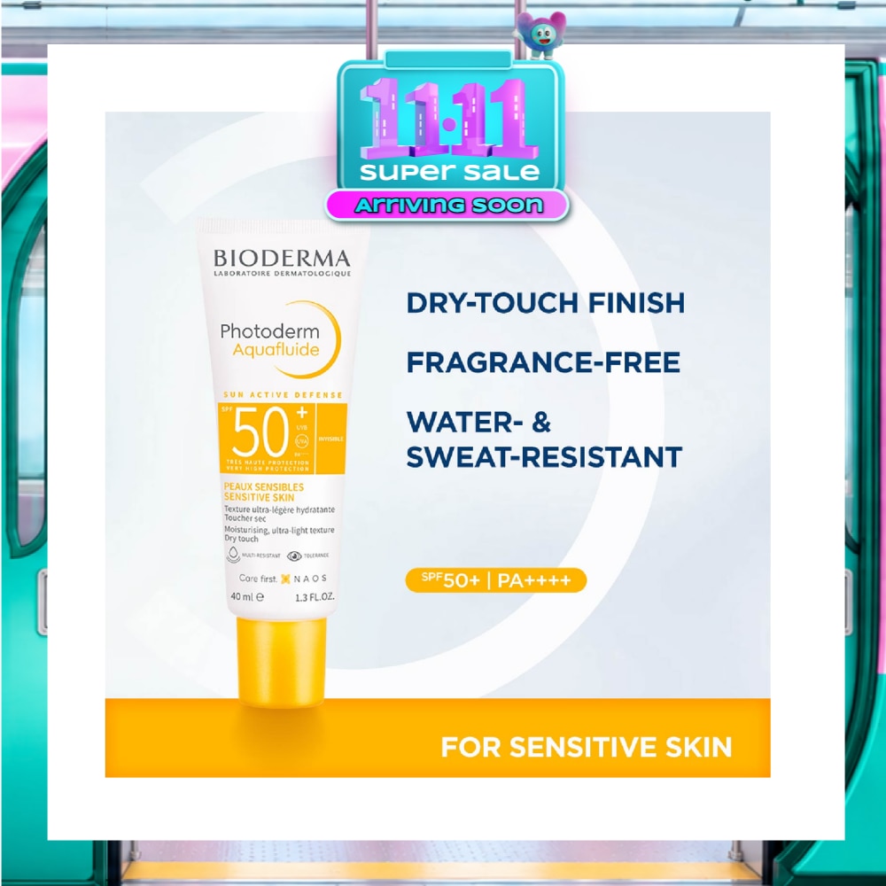 Photoderm MAX Aquafluid SPF50+ Suncare for Face (Sensitive Skin) 40ml (Expiry: Jul`2027) image