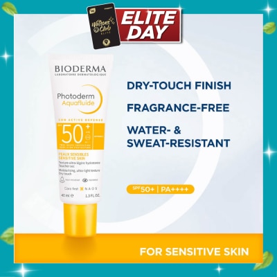 BIODERMA Photoderm MAX Aquafluid SPF50+ Suncare for Face (Sensitive Skin) 40ml (Expiry: Jun`2027) image