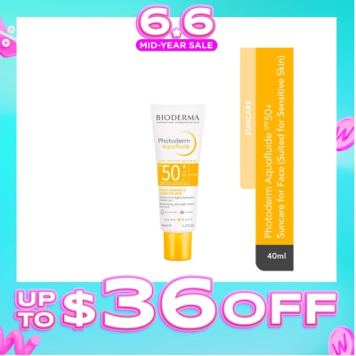 BIODERMA - Photoderm MAX Aquafluid SPF50+ Suncare for Face (Sensitive Skin) 40ml