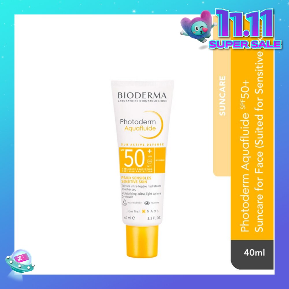 Photoderm MAX Aquafluid SPF50+ Suncare for Face (Sensitive Skin) 40ml