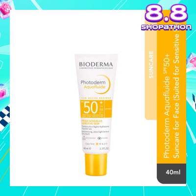 BIODERMA Photoderm MAX Aquafluid SPF50+ Suncare for Face (Sensitive Skin) 40ml