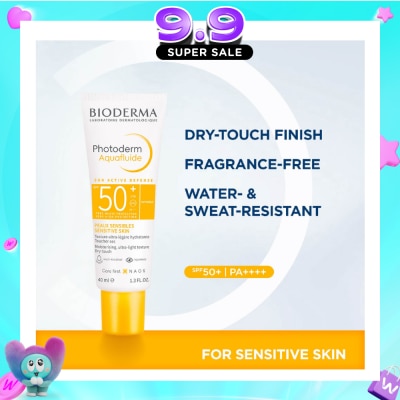 BIODERMA - Photoderm MAX Aquafluid SPF50+ Suncare for Face (Sensitive Skin) 40ml (Expiry: Jun`2027) image