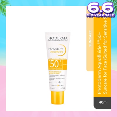 BIODERMA Photoderm MAX Aquafluid SPF50+ Suncare for Face (Sensitive Skin) 40ml
