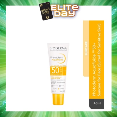 BIODERMA - Photoderm MAX Aquafluid SPF50+ Suncare for Face (Sensitive Skin) 40ml (Expiry: Jan`2027)