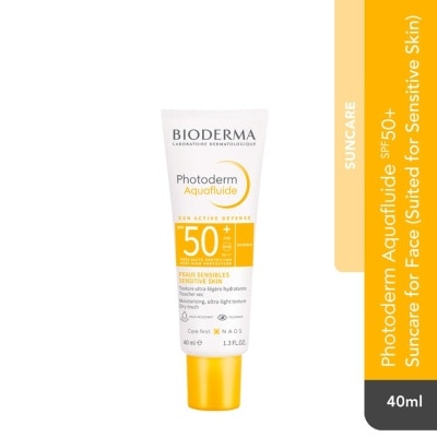 BIODERMA Photoderm MAX Aquafluid SPF50+ Suncare for Face (Sensitive Skin) 40ml