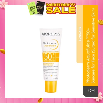 BIODERMA Photoderm MAX Aquafluid SPF50+ Suncare for Face (Sensitive Skin) 40ml