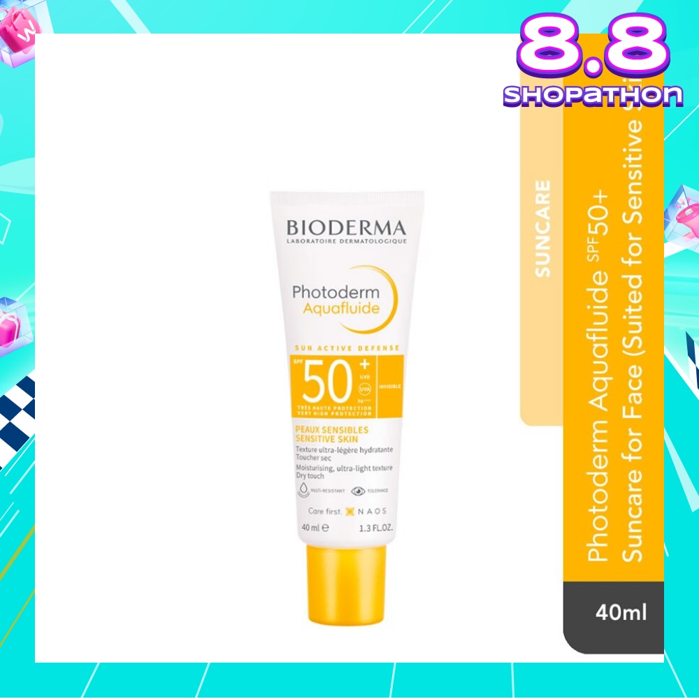 Photoderm MAX Aquafluid SPF50+ Suncare for Face (Sensitive Skin) 40ml