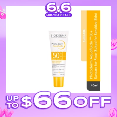 BIODERMA - Photoderm MAX Aquafluid SPF50+ Suncare for Face (Sensitive Skin) 40ml