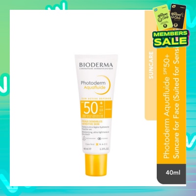 BIODERMA Photoderm MAX Aquafluid SPF50+ Suncare for Face (Sensitive Skin) 40ml
