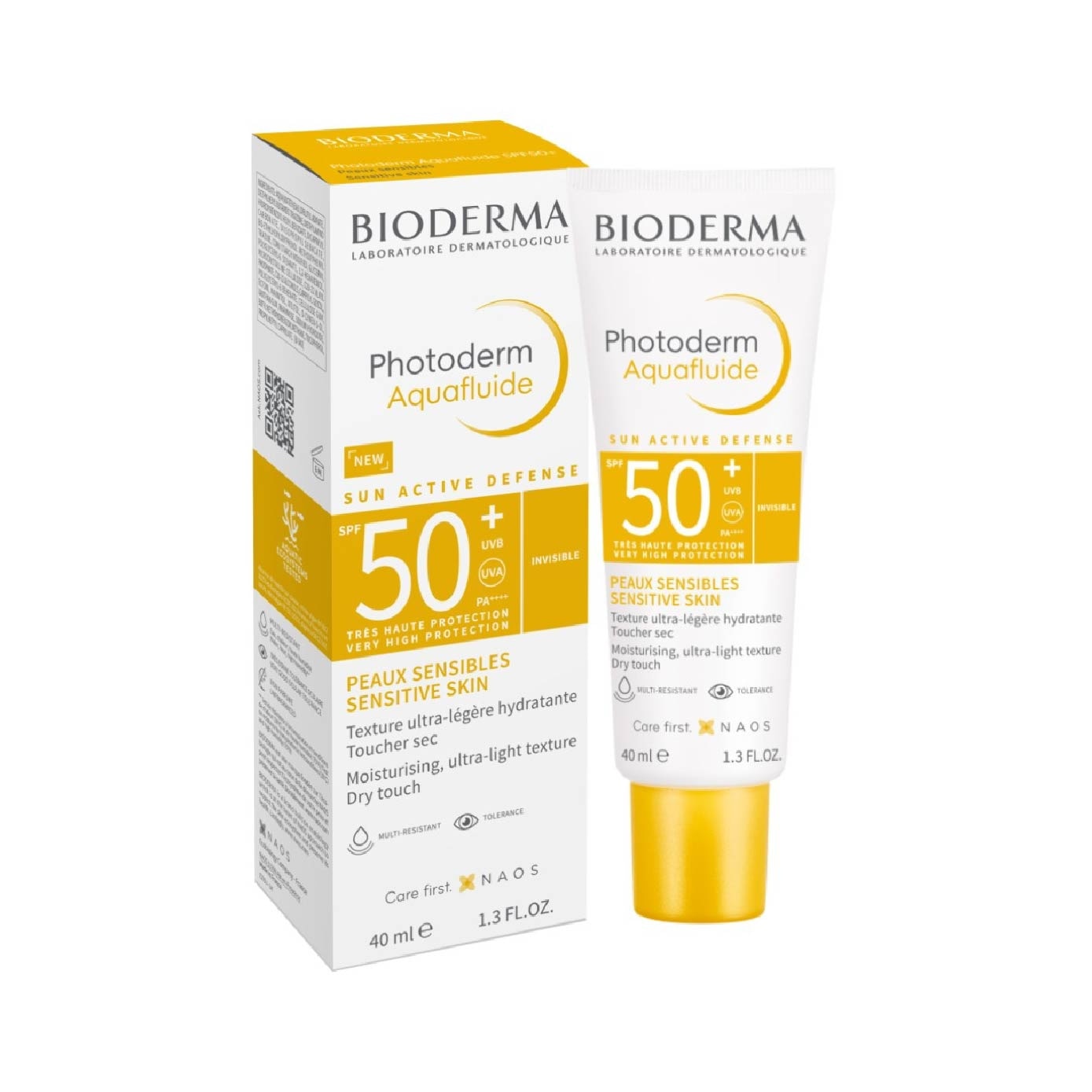 Photoderm MAX Aquafluid SPF50+ Suncare for Face (Sensitive Skin) 40ml (Expiry: Jun`2027) image